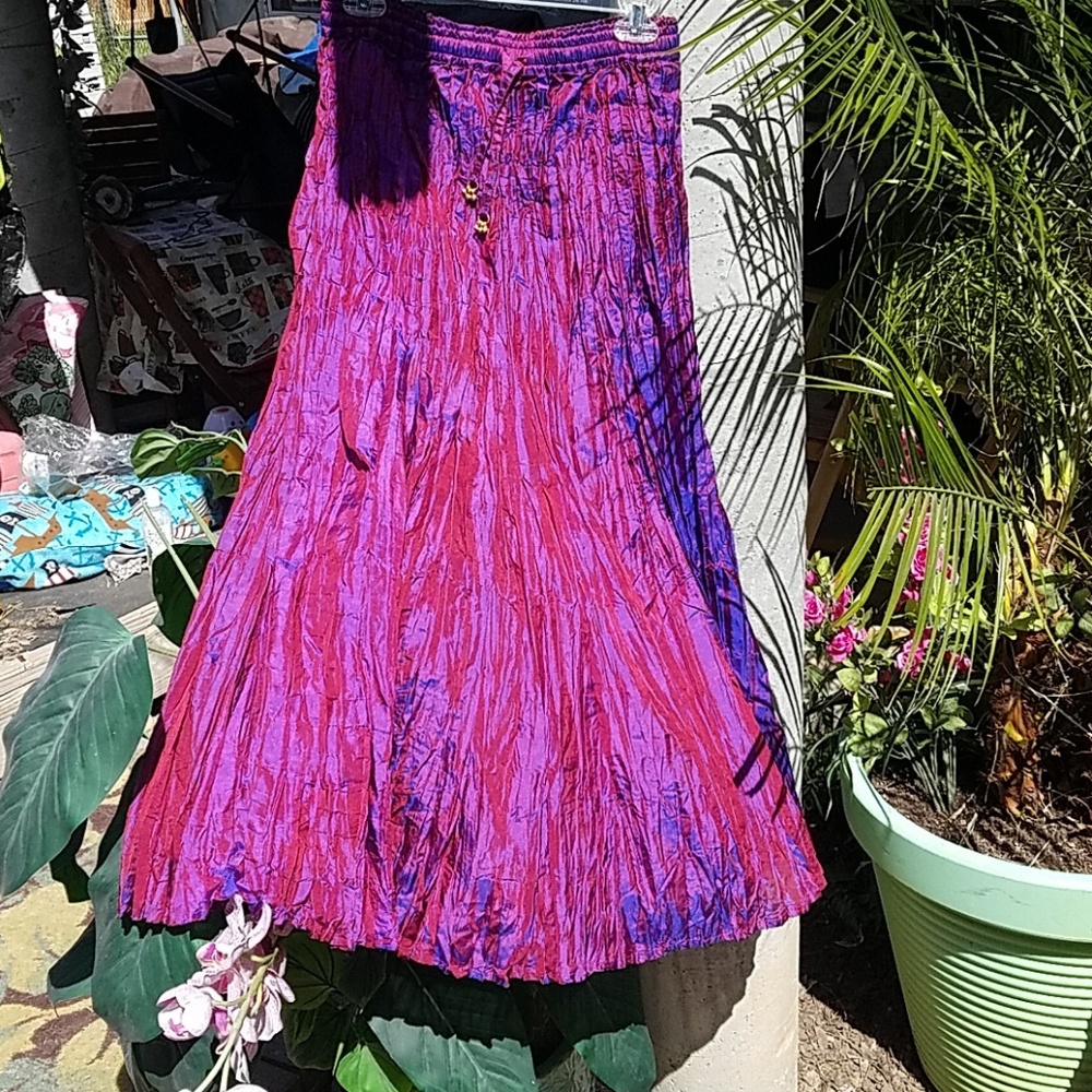 Silk skirt